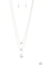 Load image into Gallery viewer, Lustrous Layers - White - Paparazzi Necklace 2023 August Life of the Party
