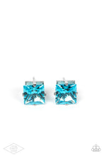 Load image into Gallery viewer, Girls Will Be Girls - Blue - Paparazzi Black Diamond Earring
