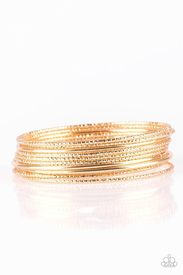 Gold discount bangles paparazzi