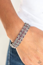 Load image into Gallery viewer, Modern Magnificence - Purple - Paparazzi Bracelet
