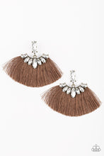 Load image into Gallery viewer, Formal Flair - Brown - Paparazzi Earring
