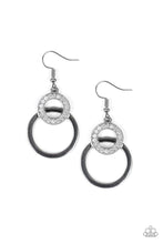 Load image into Gallery viewer, Regal Refinery - Black - Paparazzi Earring

