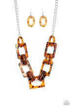Load image into Gallery viewer, Sizzle Sizzle - Brown - Paparazzi Necklace
