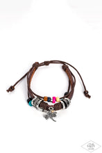 Load image into Gallery viewer, Fly High, Dragonfly - Brown - Paparazzi Bracelet
