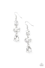Load image into Gallery viewer, Starlet Twinkle - White - Paparazzi Earring
