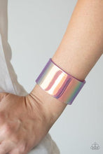 Load image into Gallery viewer, Holographic Aura - Purple - Paparazzi Bracelet

