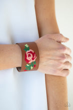 Load image into Gallery viewer, Rebel Rose - Brown - Paparazzi Urban Bracelet
