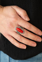 Load image into Gallery viewer, Home On The RANCH - Red - Paparazzi Ring
