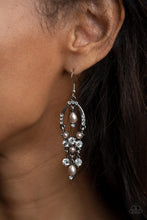 Load image into Gallery viewer, Back In The Spotlight - Brown - Paparazzi Earring
