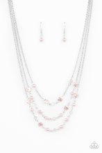 Load image into Gallery viewer, Let The Record GLOW - Pink - Paparazzi Necklace
