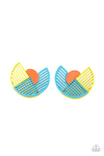 Load image into Gallery viewer, Its Just an Expression - Blue - Paparazzi Earrings
