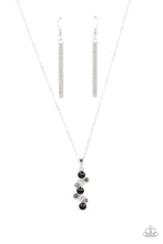 Load image into Gallery viewer, PRE-ORDER - Classically Clustered - Black - Paparazzi Necklace

