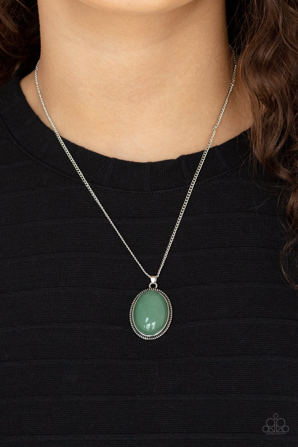 PRE-ORDER - Tranquil Talisman - Green - Paparazzi Necklace