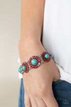 Load image into Gallery viewer, Bodaciously Badlands - Red - Paparazzi Bracelet
