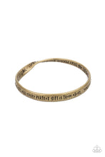 Load image into Gallery viewer, PRE-ORDER - Perfect Present - Brass - Paparazzi Bracelet
