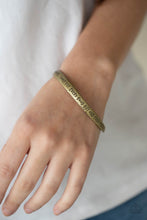 Load image into Gallery viewer, PRE-ORDER - Perfect Present - Brass - Paparazzi Bracelet
