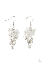 Load image into Gallery viewer, Bountiful Bouquets - White - Paparazzi Earring
