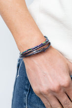 Load image into Gallery viewer, PRE-ORDER - Holographic Hike - Multi Oil Spill - Paparazzi Bracelet
