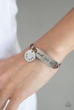 Load image into Gallery viewer, PRE-ORDER - Believe and Let Go - Brown - Paparazzi Urban Bracelet
