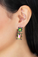 Load image into Gallery viewer, Cosmic Queen - Multi Oil Spill - Paparazzi Earring
