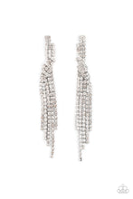 Load image into Gallery viewer, Cosmic Candescence - White - Paparazzi Earring
