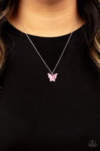 Load image into Gallery viewer, Butterfly Prairies - Pink - Paparazzi Necklace
