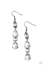 Load image into Gallery viewer, PRE-ORDER - Raise Your Glass to Glamorous - Black - Paparazzi Earring
