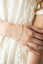 Load image into Gallery viewer, PRE-ORDER - Upgraded Glamour - White - Paparazzi Bracelet
