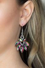 Load image into Gallery viewer, Galaxy Grandeur - Multi Oil Spill - Paparazzi Earring
