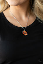 Load image into Gallery viewer, PRE-ORDER - Formal Florals - Orange - Paparazzi Necklace
