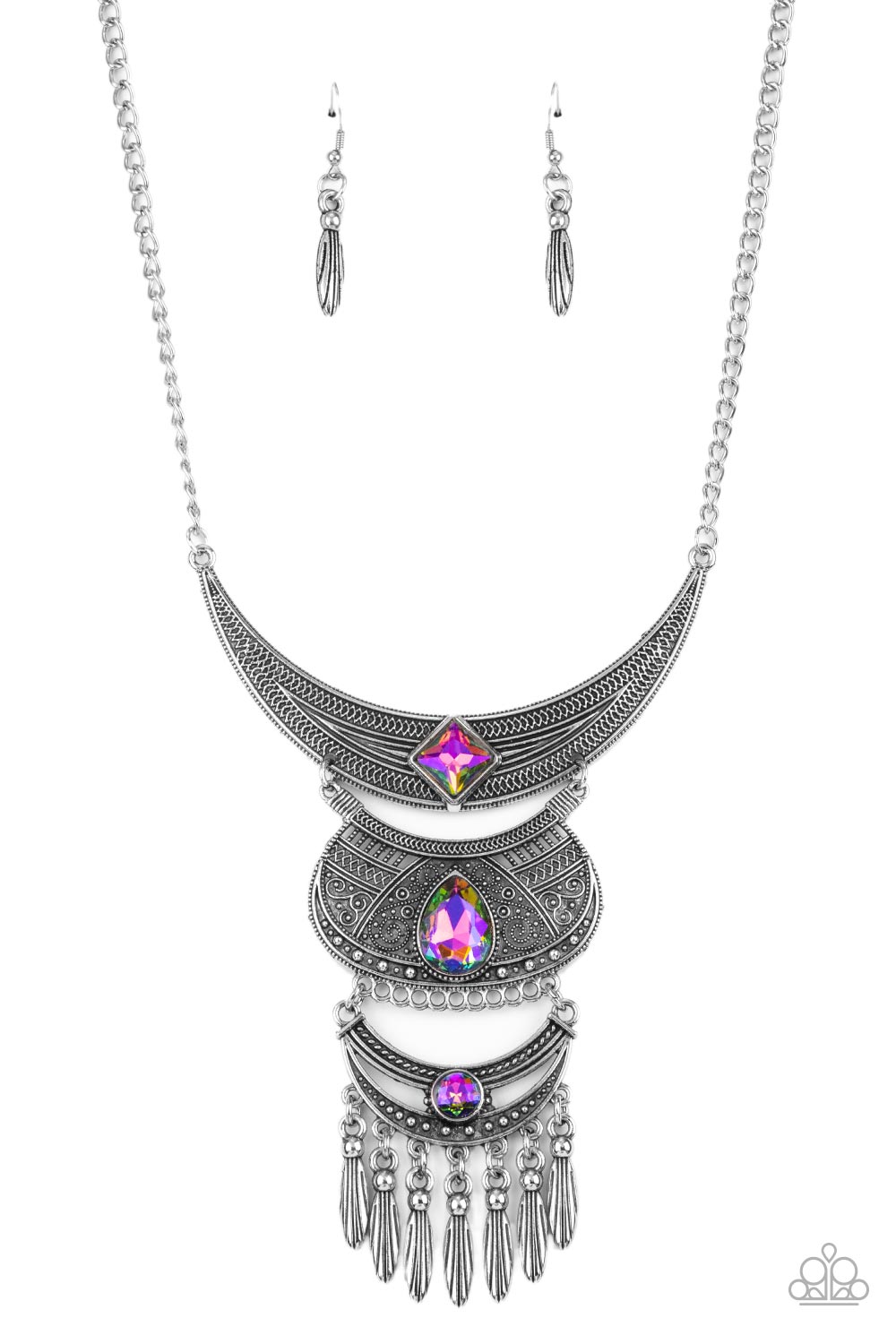 PRE-ORDER - Lunar Enchantment - Multi UV Shimmer - Paparazzi Necklace