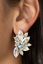 Load image into Gallery viewer, Instant Iridescence - White Iridescent - Paparazzi Earring
