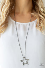 Load image into Gallery viewer, I Pledge Allegiance to the Sparkle - Black - Paparazzi Necklace
