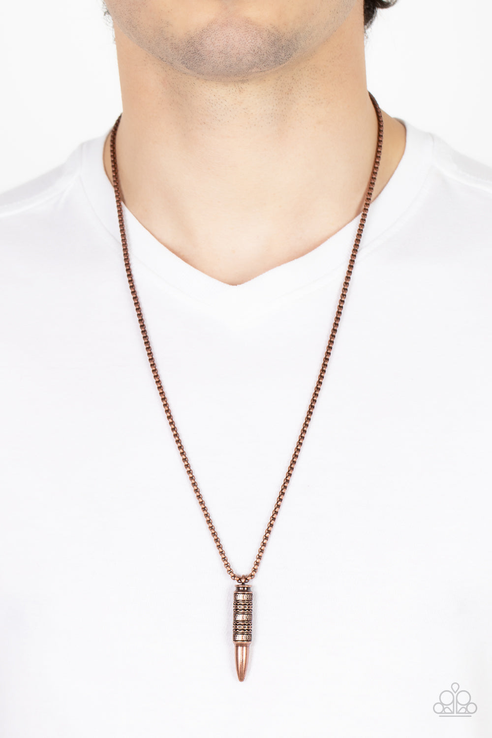 Paparazzi urban deals bullet necklace