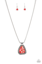 Load image into Gallery viewer, Artisan Adventure - Red - Paparazzi Necklace
