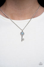 Load image into Gallery viewer, PREORDER - Prized Key Player - Blue - Paparazzi Necklace

