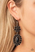 Load image into Gallery viewer, Richly Rustler - Black - Paparazzi Earring
