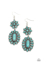 Load image into Gallery viewer, Richly Rustler - Blue - Paparazzi Earring
