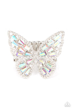 Load image into Gallery viewer, Bright-Eyed Butterfly - Multi Iridescent - Paparazzi Ring
