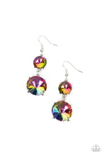 Load image into Gallery viewer, Sizzling Showcase - Multi Oil Spill - Paparazzi Earring
