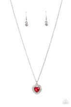 Load image into Gallery viewer, PREORDER - Taken with Twinkle - Red - Paparazzi Necklace
