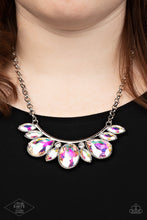 Load image into Gallery viewer, Never SLAY Never - Multi Iridescent - Paparazzi Pink Diamond Exclusive Necklace

