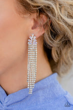 Load image into Gallery viewer, Overnight Sensation - Multi Iridescent - 2022 November Paparazzi Life of the Party Earring
