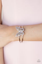 Load image into Gallery viewer, Butterfly Bella - Multi Iridescent - Paparazzi Bracelet
