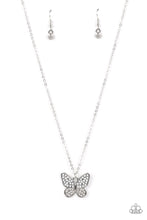 Load image into Gallery viewer, Flutter Forte - White - Paparazzi Necklace
