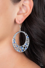 Load image into Gallery viewer, Enchanted Effervescence - Blue Iridescent - Paparazzi Earring
