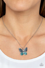 Load image into Gallery viewer, Flutter Forte - Blue - Paparazzi Necklace
