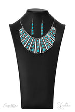 Load image into Gallery viewer, The Ebony - 2022 Zi Collection Turquoise Necklace
