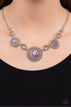 Load image into Gallery viewer, Cosmic Cosmos - Purple Iridescent - Paparazzi Necklace
