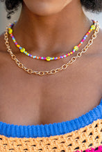 Load image into Gallery viewer, Happy Looks Good on You - Multi - Paparazzi Exclusive 2022 Convention Preview  Necklace
